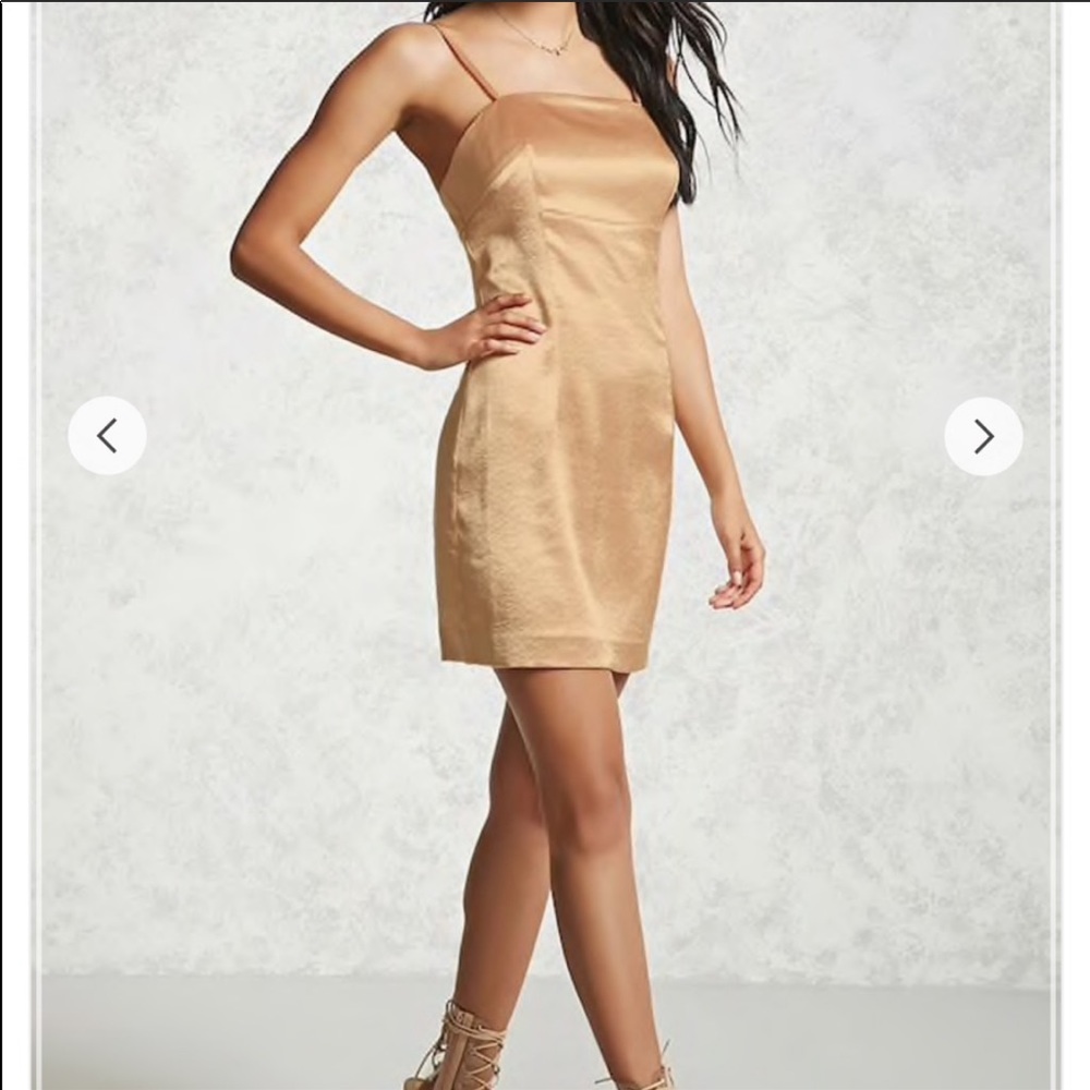 Gold Dress